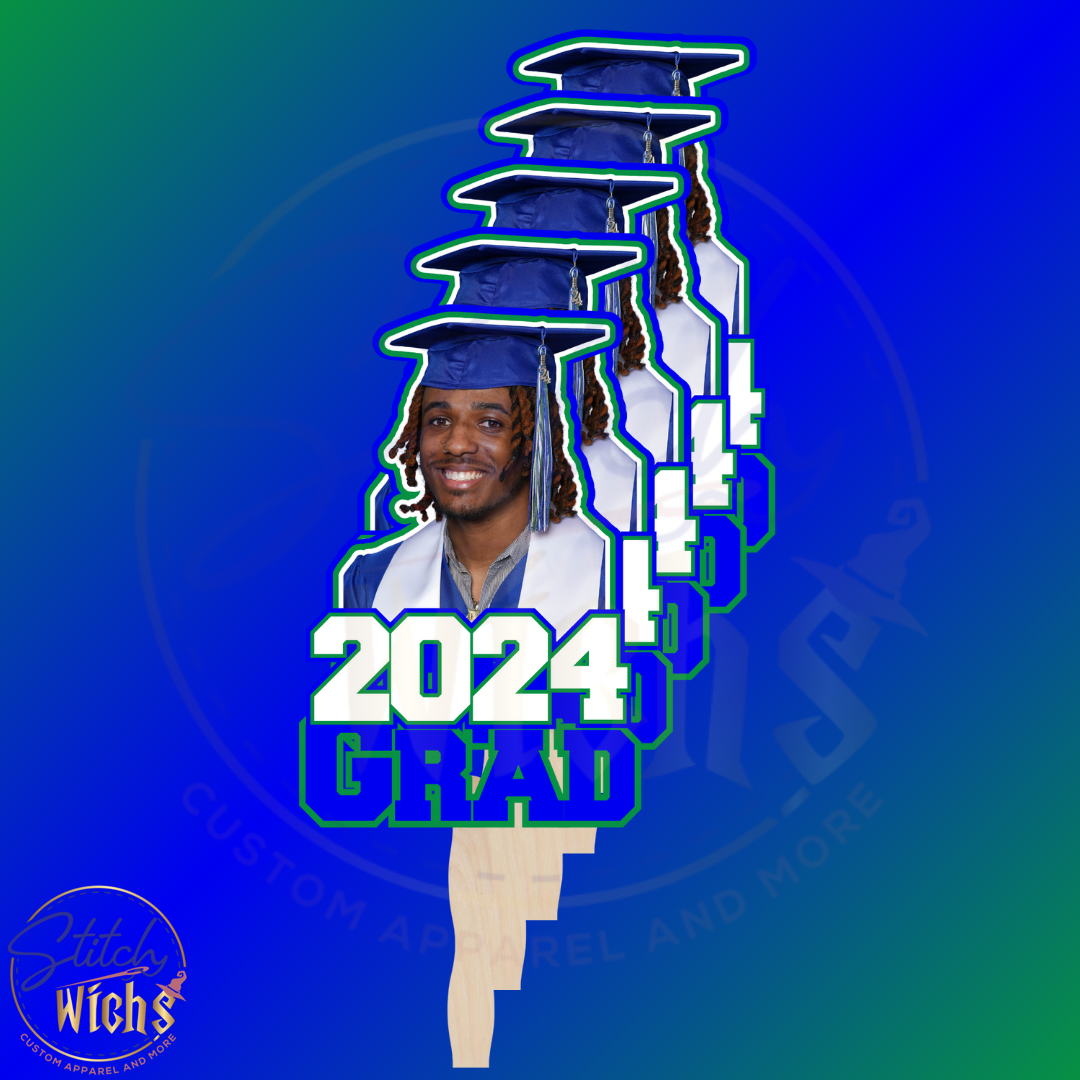 Custom Printed Graduation Fans