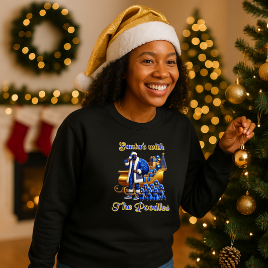 Santa’s with the Poodles Sweatshirt