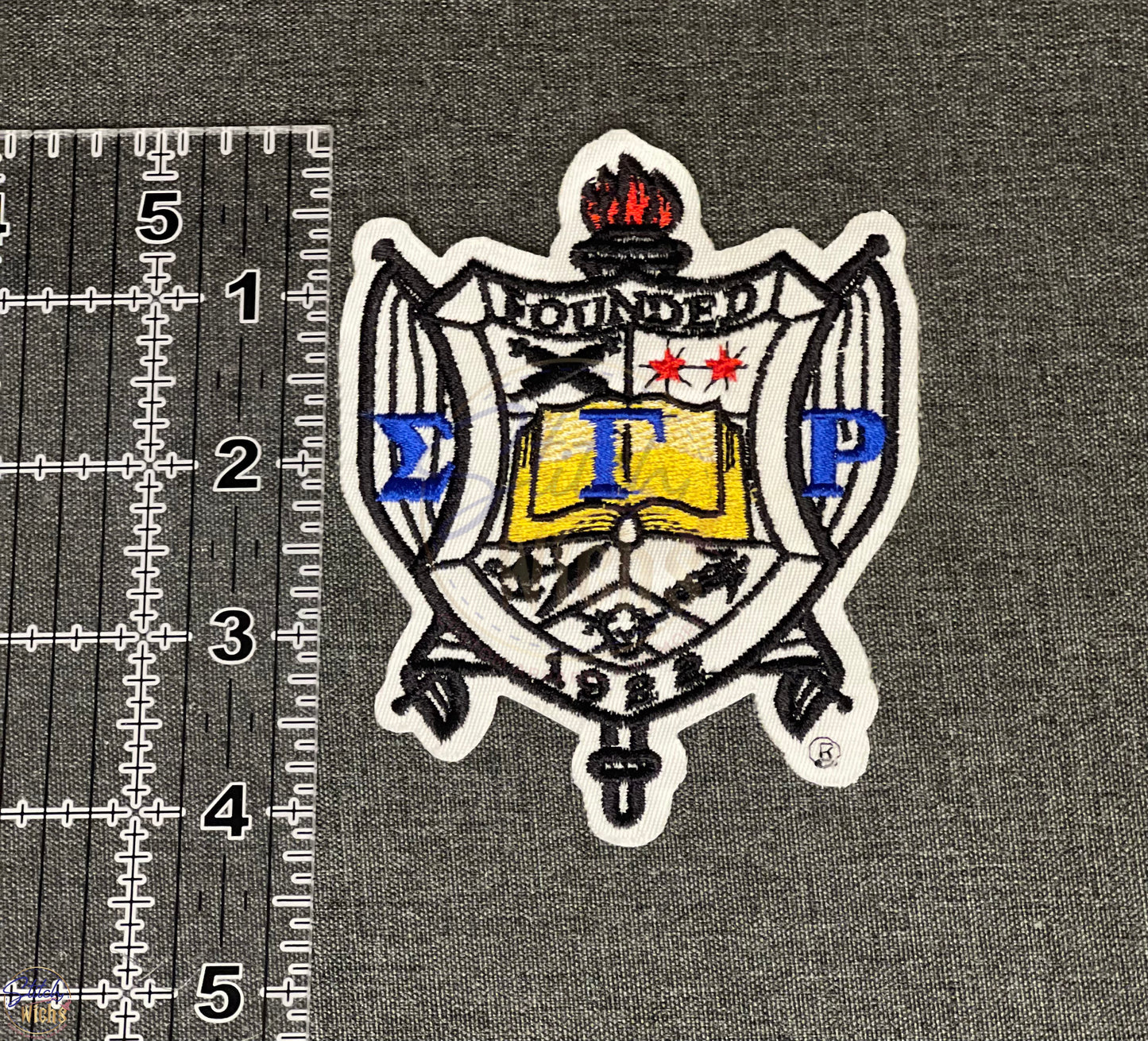 Sigma Gamma Rho Shield Iron-on Patch