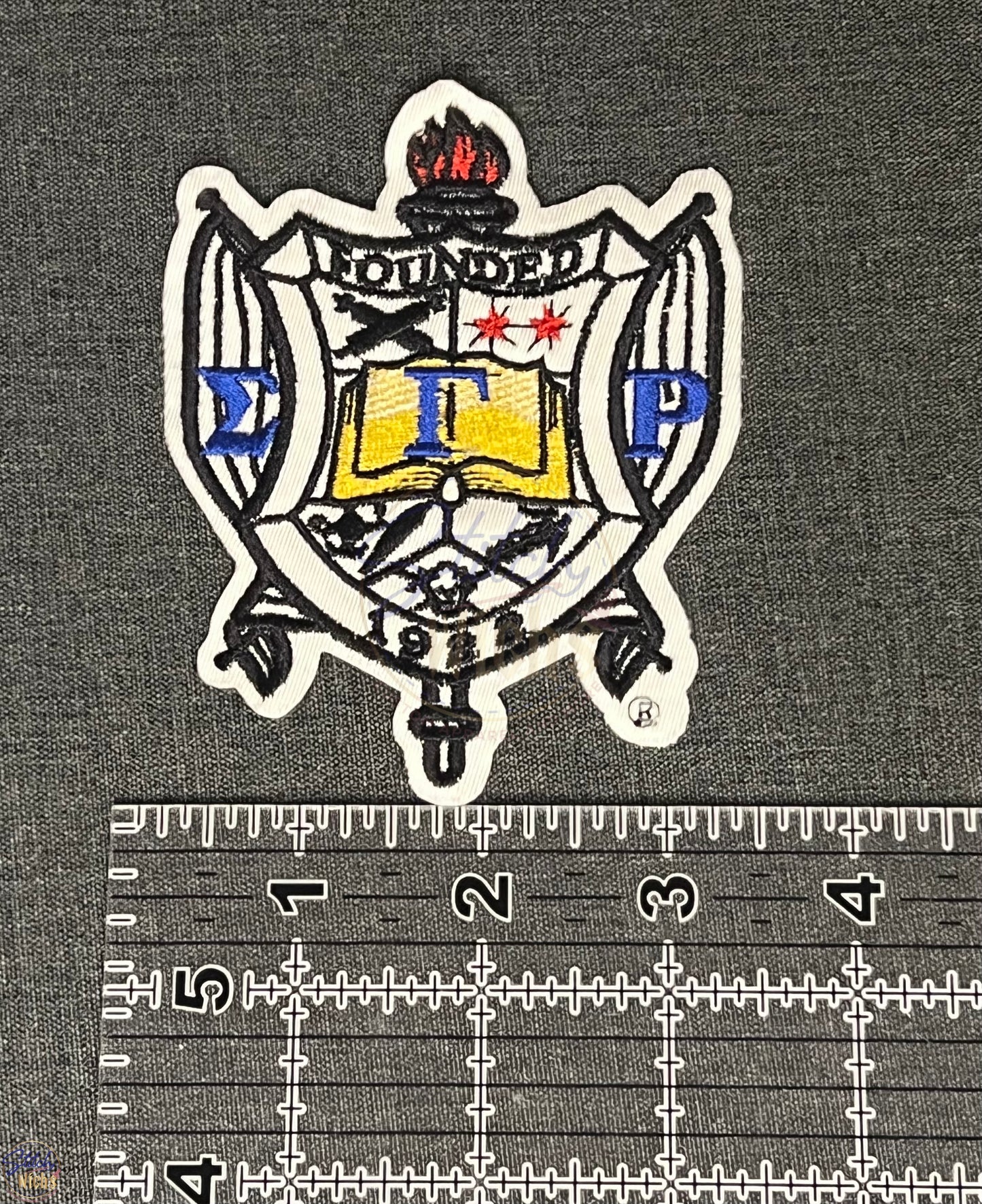 Sigma Gamma Rho Shield Iron-on Patch