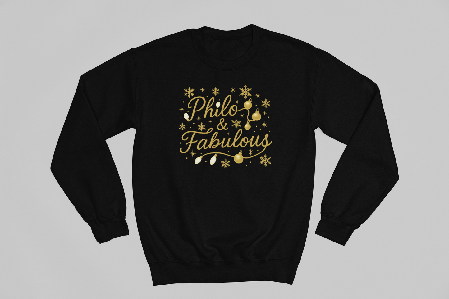 Philo & Fabulous Holiday Lights Shirt