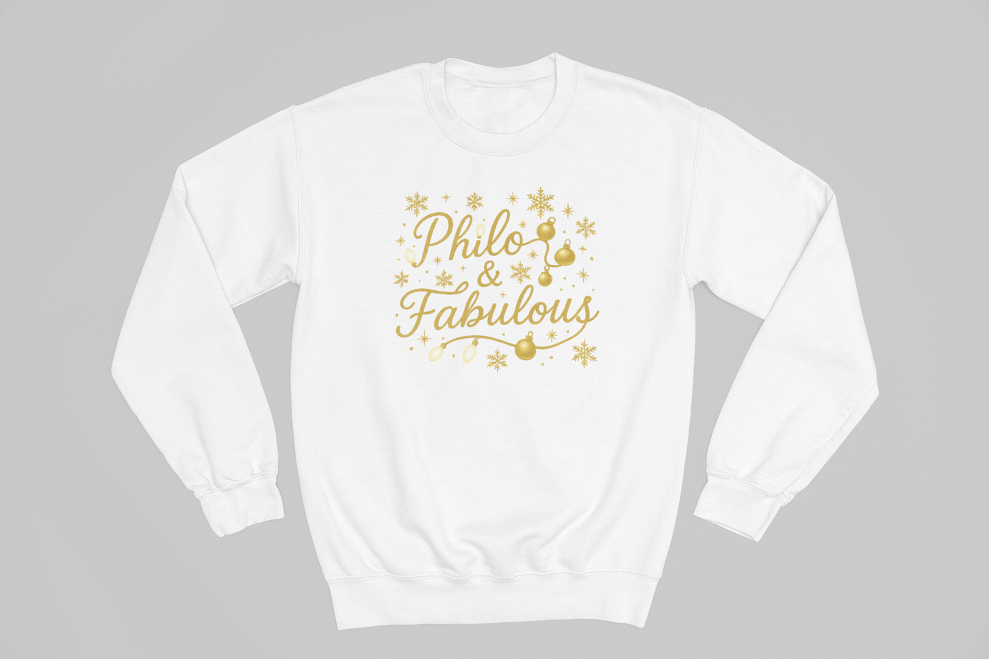 Philo & Fabulous Holiday Lights Shirt