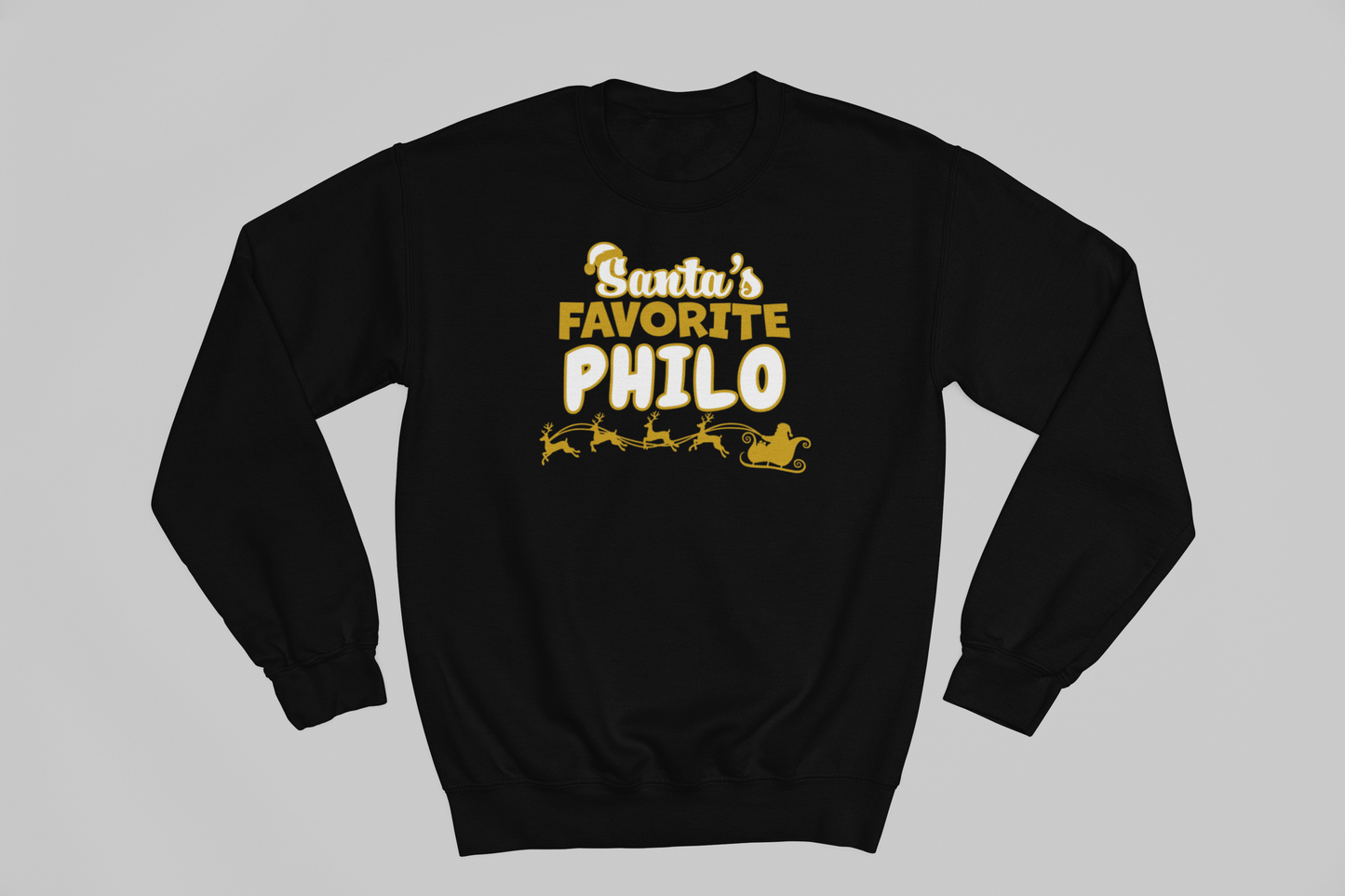 Santa’s Favorite Philo Holiday Shirt