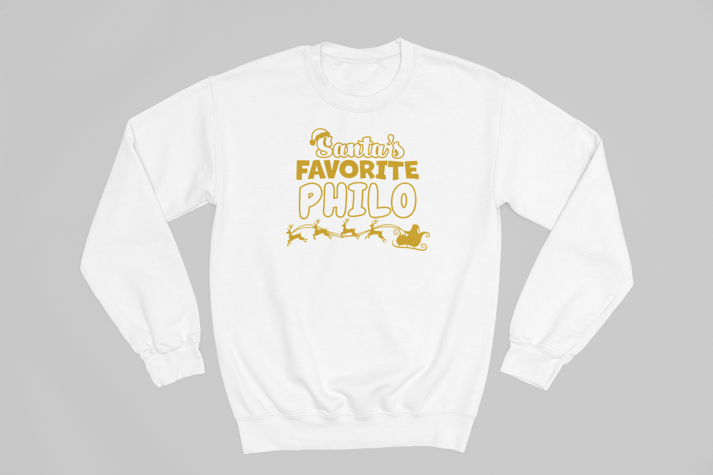 Santa’s Favorite Philo Holiday Shirt