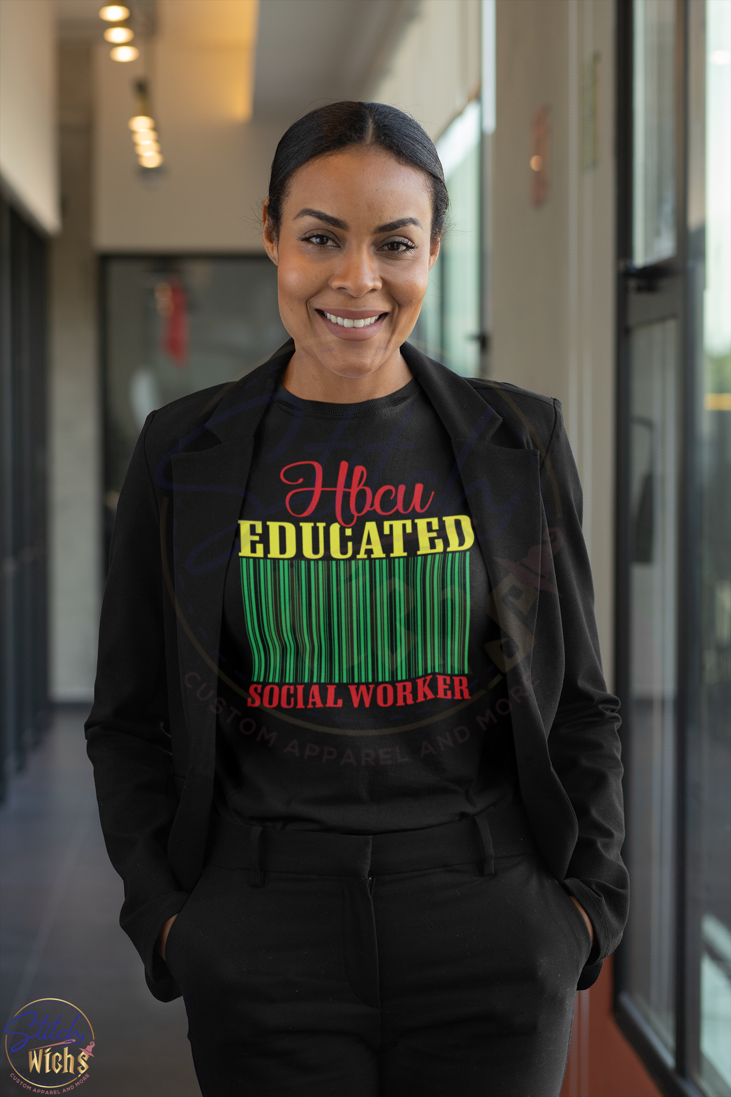 HBCU Educated Social Worker Tee